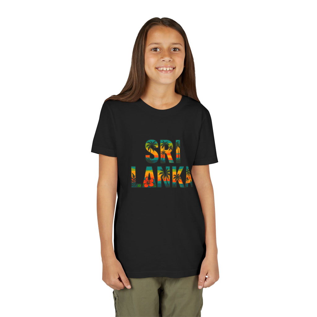 Sri Lanka Tropical Youth T-Shirt | Kids’ Heritage Gift