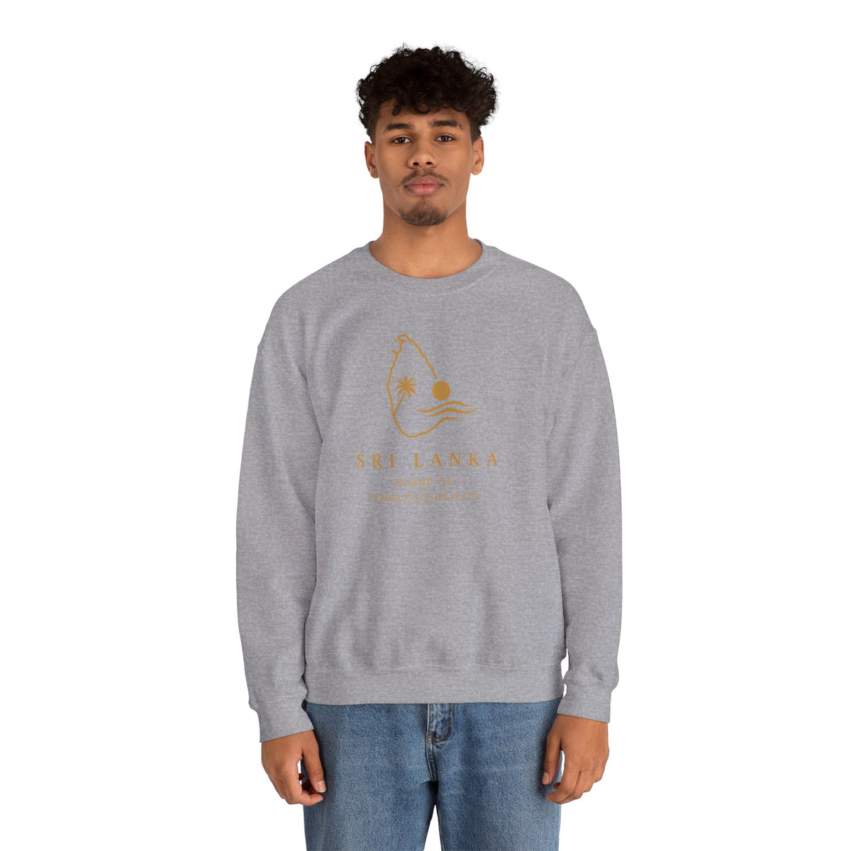Sri Lanka Sunset Unisex Crewneck Sweatshirt Island Beauty