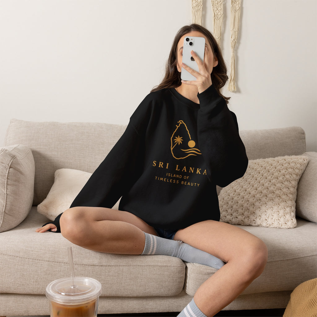 Sri Lanka Sunset Unisex Crewneck Sweatshirt Island Beauty