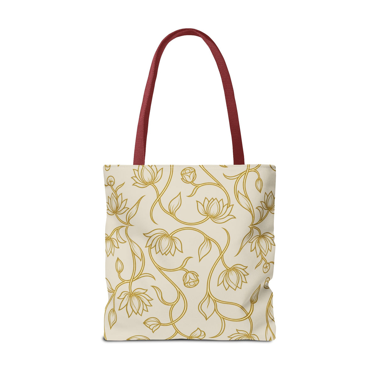 Ceylon Lotus Tote Bag Sri Lankan Temple Flower Canvas Shopper