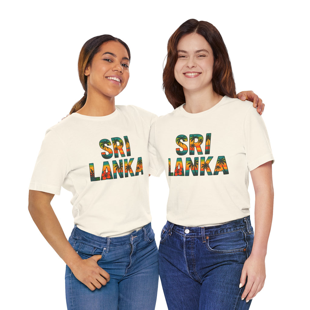 Sri Lanka Tropical Graphic T-Shirt | Unisex Heritage Gift