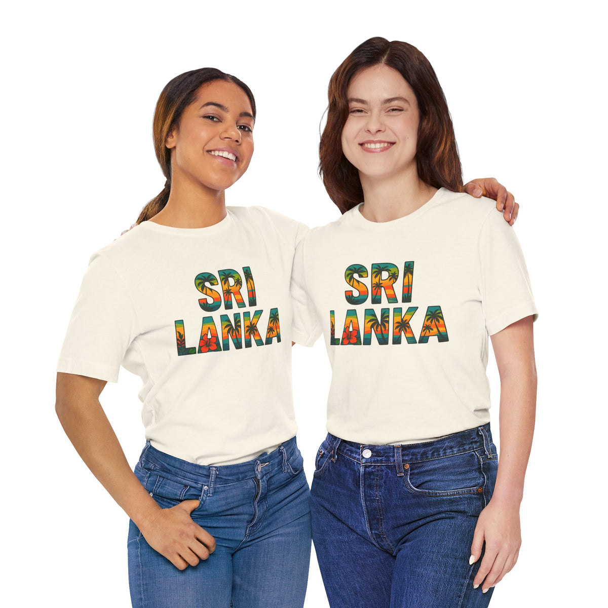 Sri Lanka Tropical Graphic T-Shirt | Unisex Heritage Gift