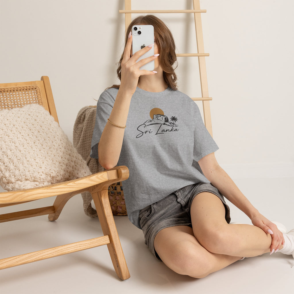 Sri Lanka Unisex T-Shirt  Coastal Travel Souvenir