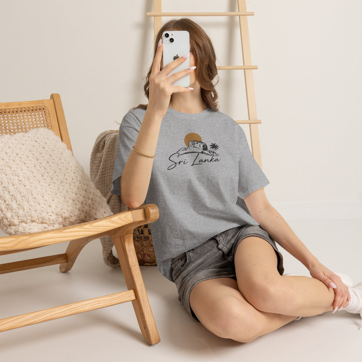 Sri Lanka Unisex T-Shirt  Coastal Travel Souvenir