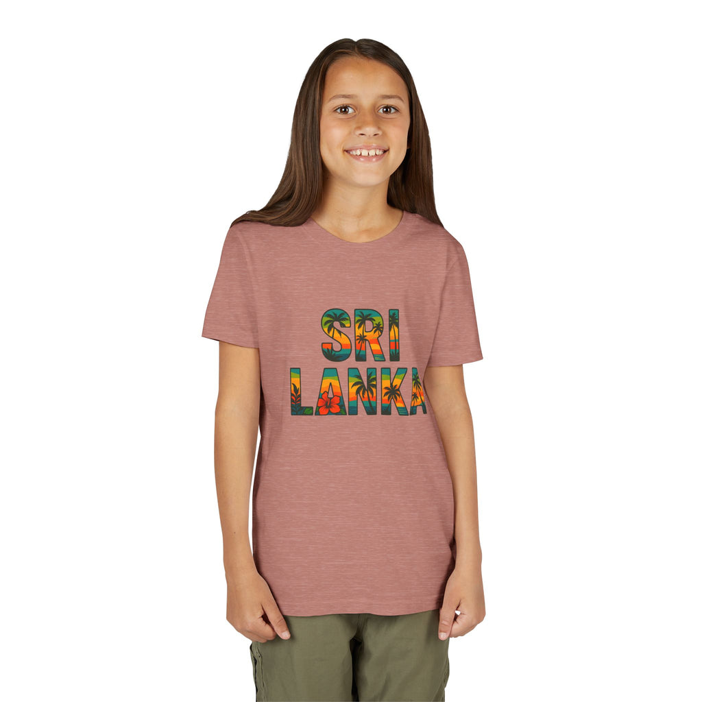 Sri Lanka Tropical Youth T-Shirt | Kids’ Heritage Gift