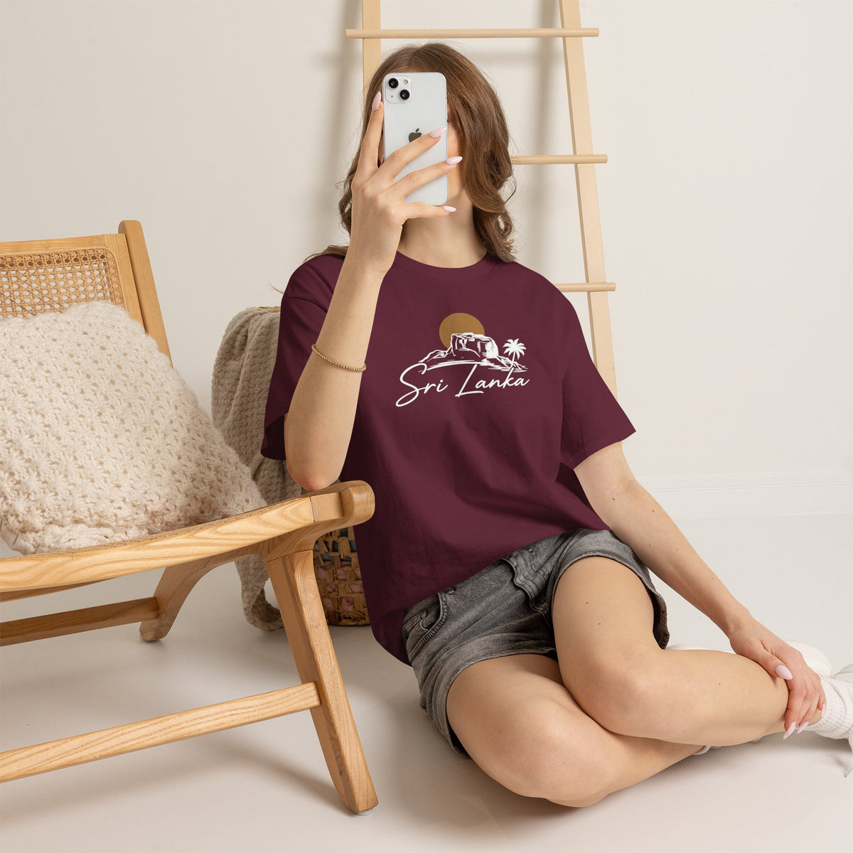 Sri Lanka Unisex T-Shirt  Coastal Travel Souvenir