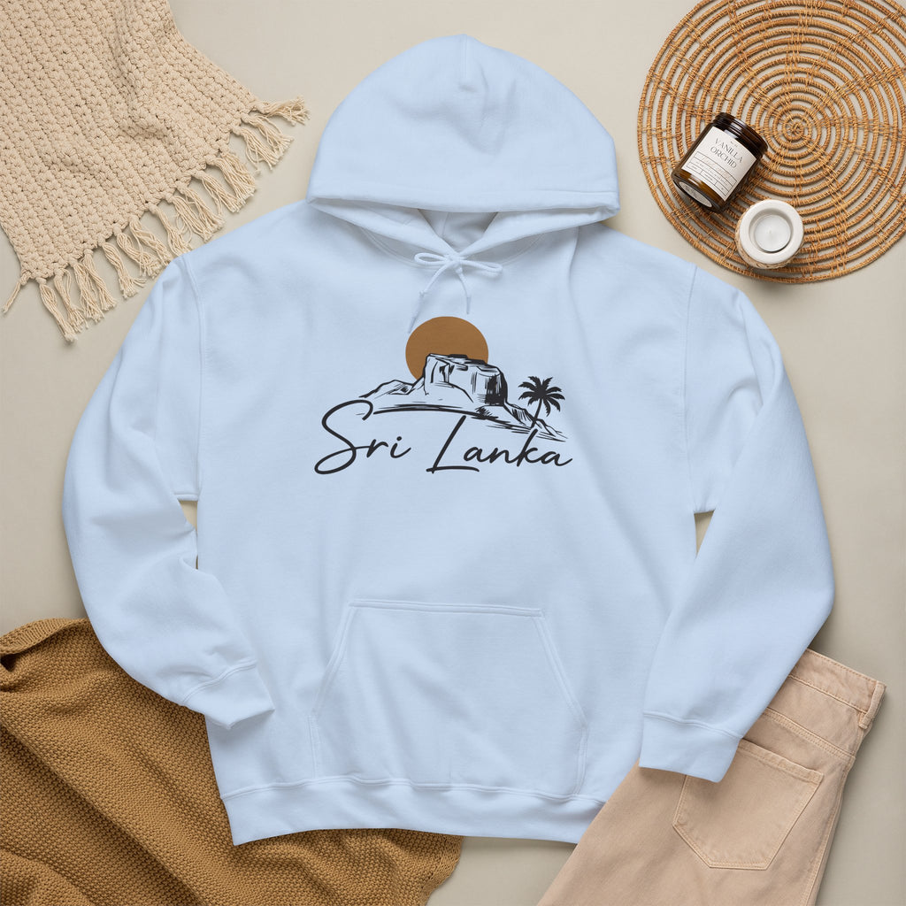 Sri Lanka Sunset Unisex Hoodie Palm Tree Beach Sweatshirt