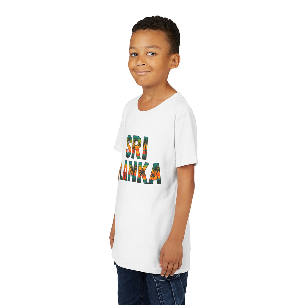 Sri Lanka Tropical Youth T-Shirt | Kids’ Heritage Gift