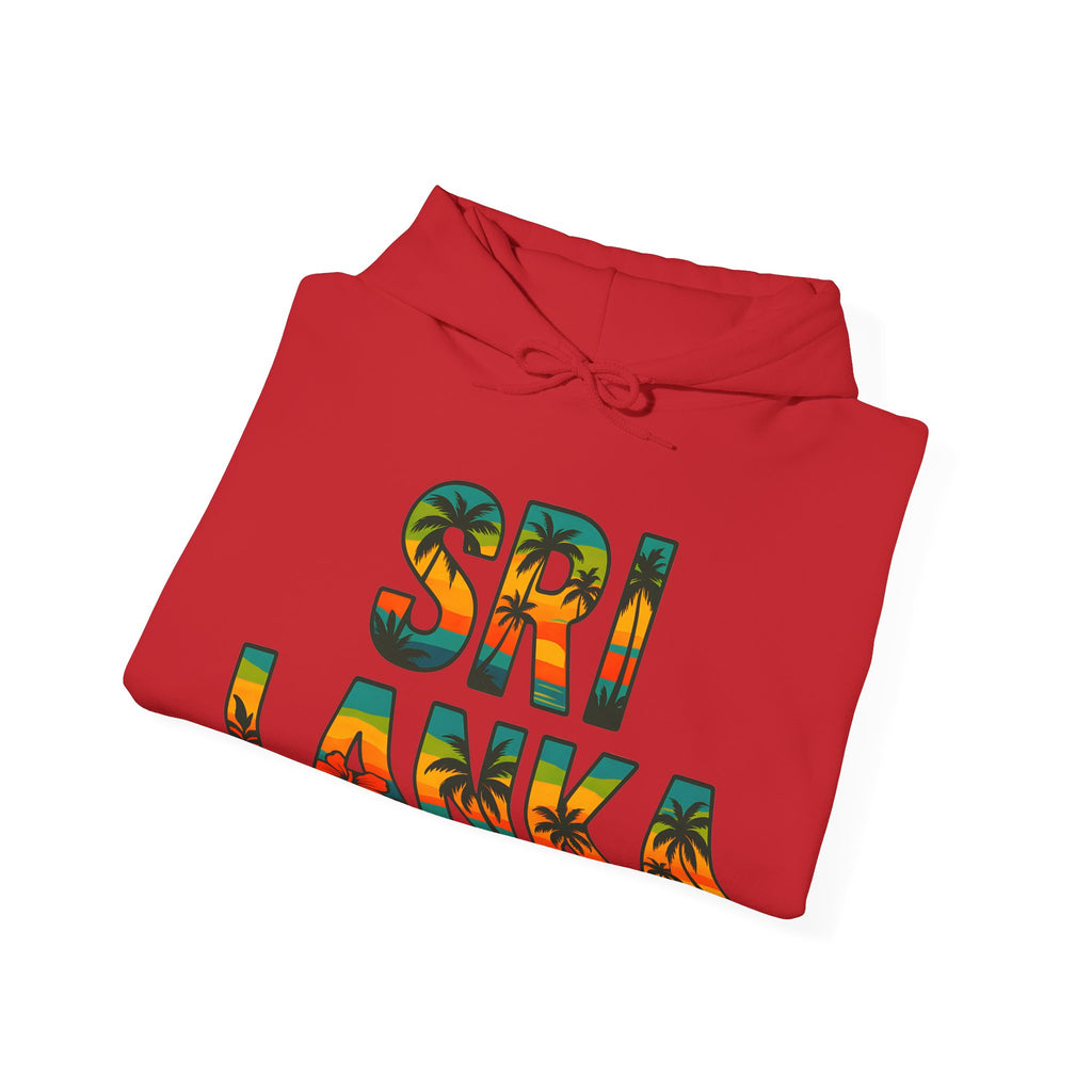 Sri Lanka Tropical Graphic Hoodie | Unisex Heritage Gift