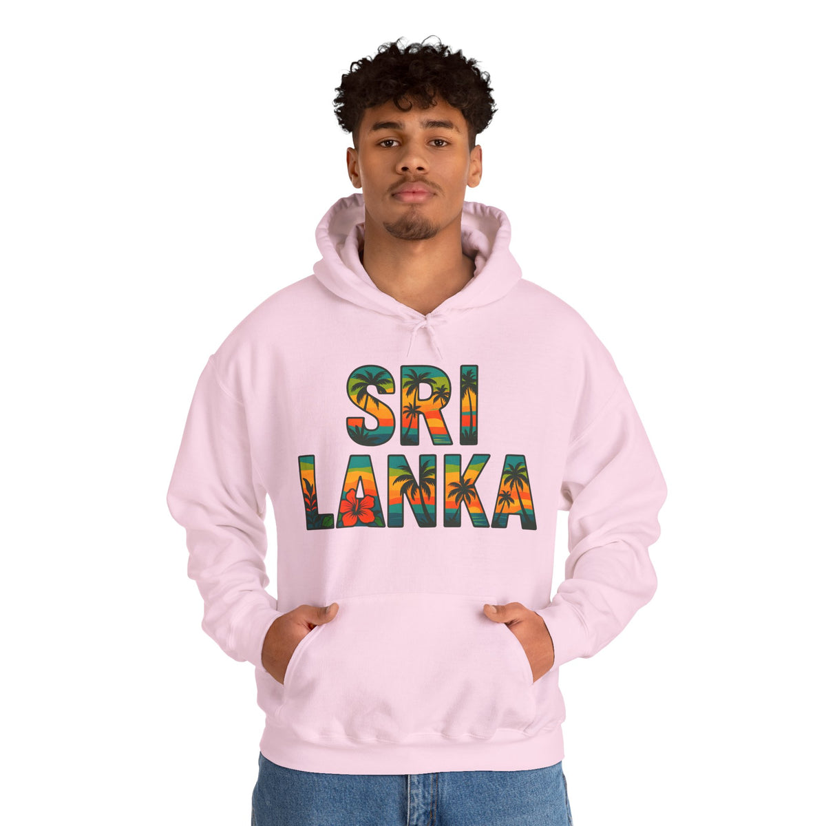 Sri Lanka Tropical Graphic Hoodie | Unisex Heritage Gift