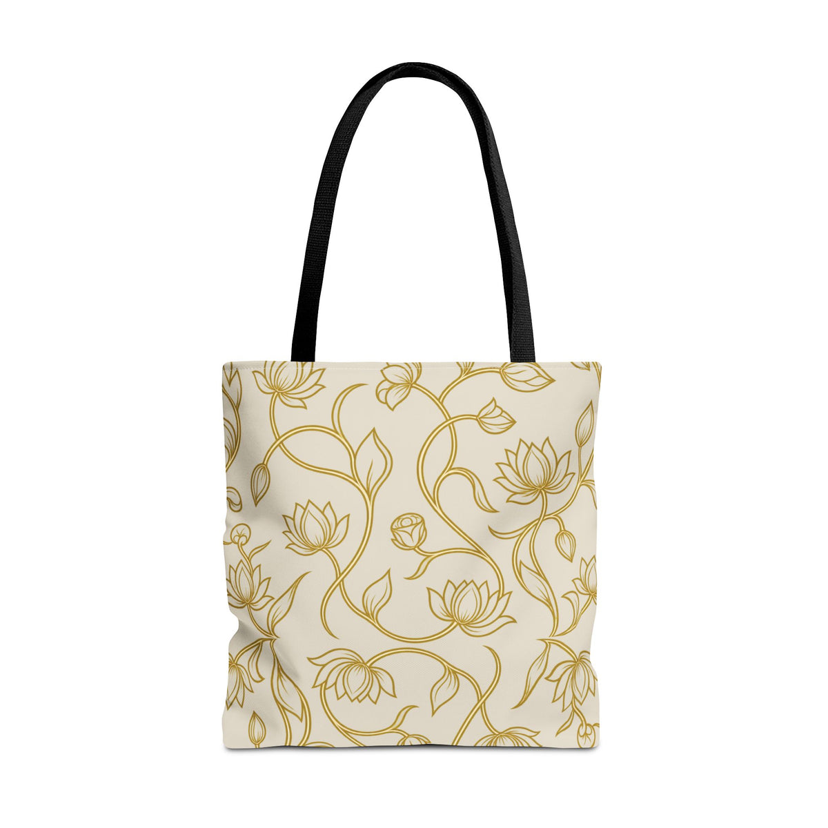 Ceylon Lotus Tote Bag Sri Lankan Temple Flower Canvas Shopper