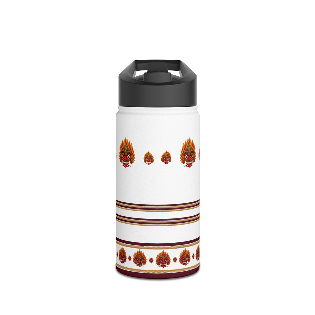 Raksha Mask Stainless Steel Water Bottle  Standard Lid