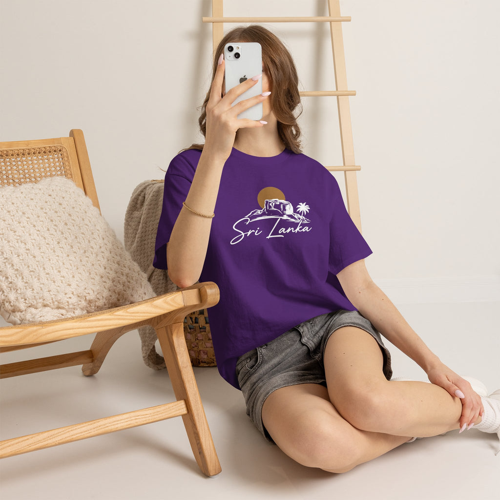 Sri Lanka Unisex T-Shirt  Coastal Travel Souvenir
