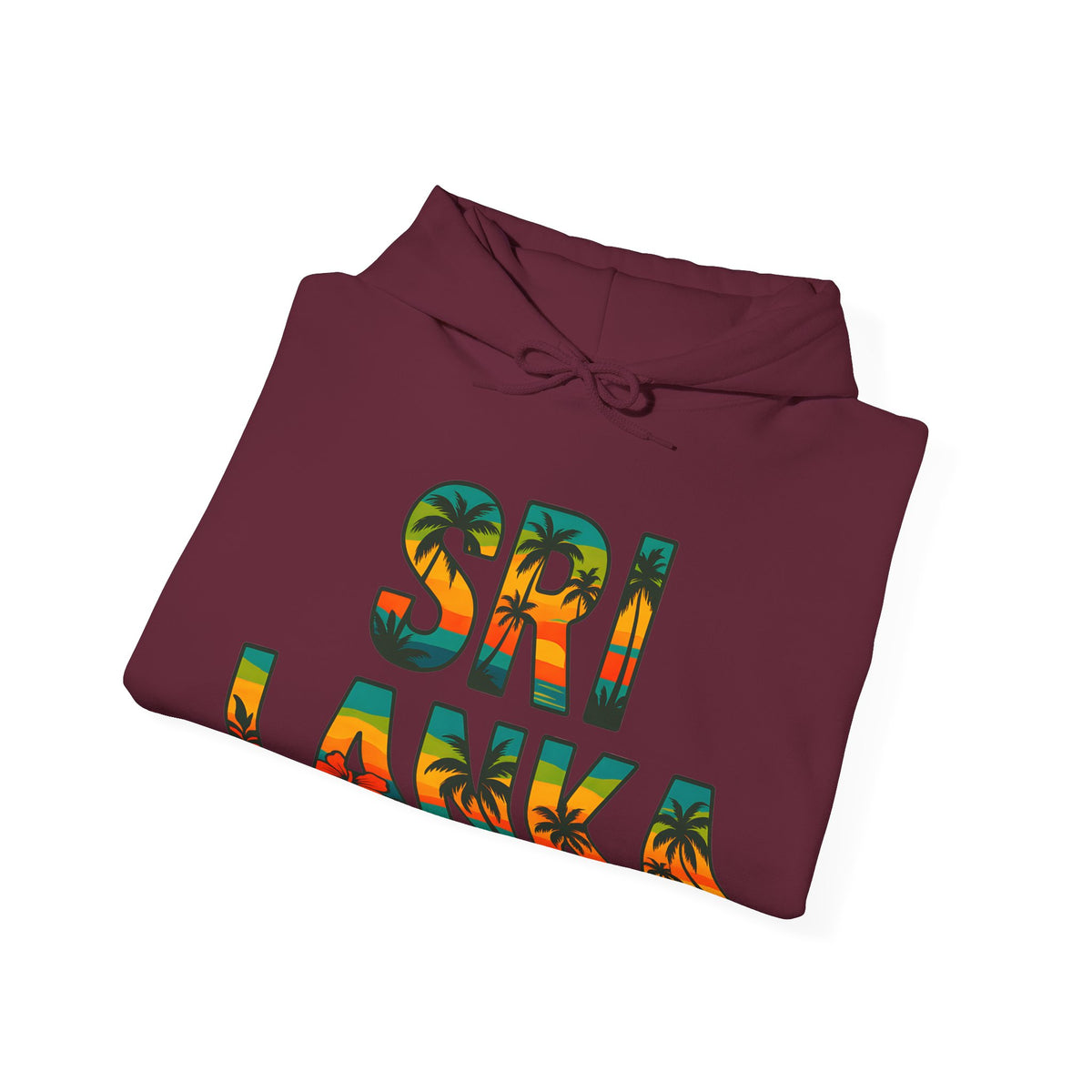 Sri Lanka Tropical Graphic Hoodie | Unisex Heritage Gift