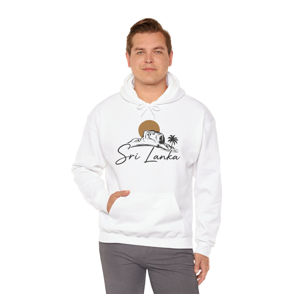 Sri Lanka Sunset Unisex Hoodie Palm Tree Beach Sweatshirt