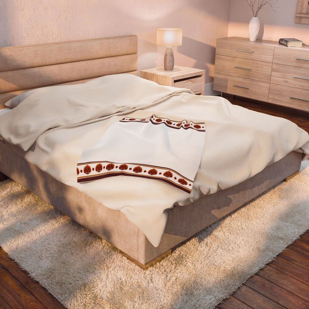 Raksha Mask Blanket Velveteen Plush