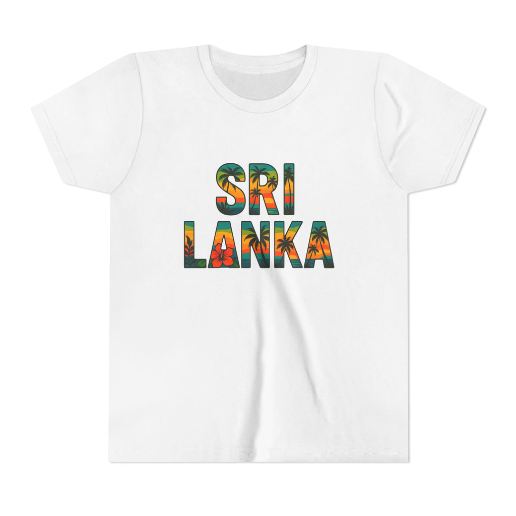 Sri Lanka Tropical Youth T-Shirt | Kids’ Heritage Gift
