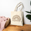 Ayubowewa Sinhala Script Canvas Tote Bag | Sri Lankan Gift