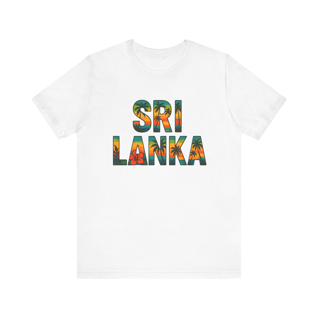 Sri Lanka Tropical Graphic T-Shirt | Unisex Heritage Gift