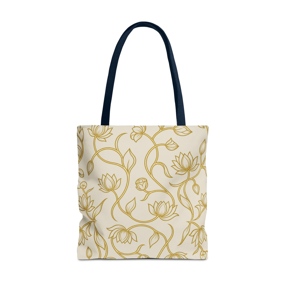 Ceylon Lotus Tote Bag Sri Lankan Temple Flower Canvas Shopper