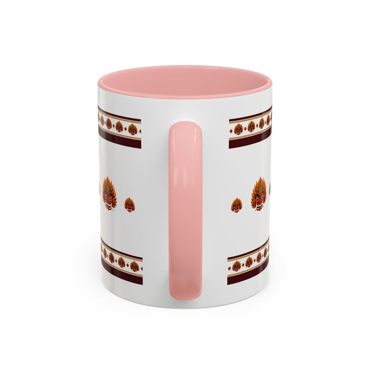 Raksha Mask Accent Coffee Mug Sri Lankan Design