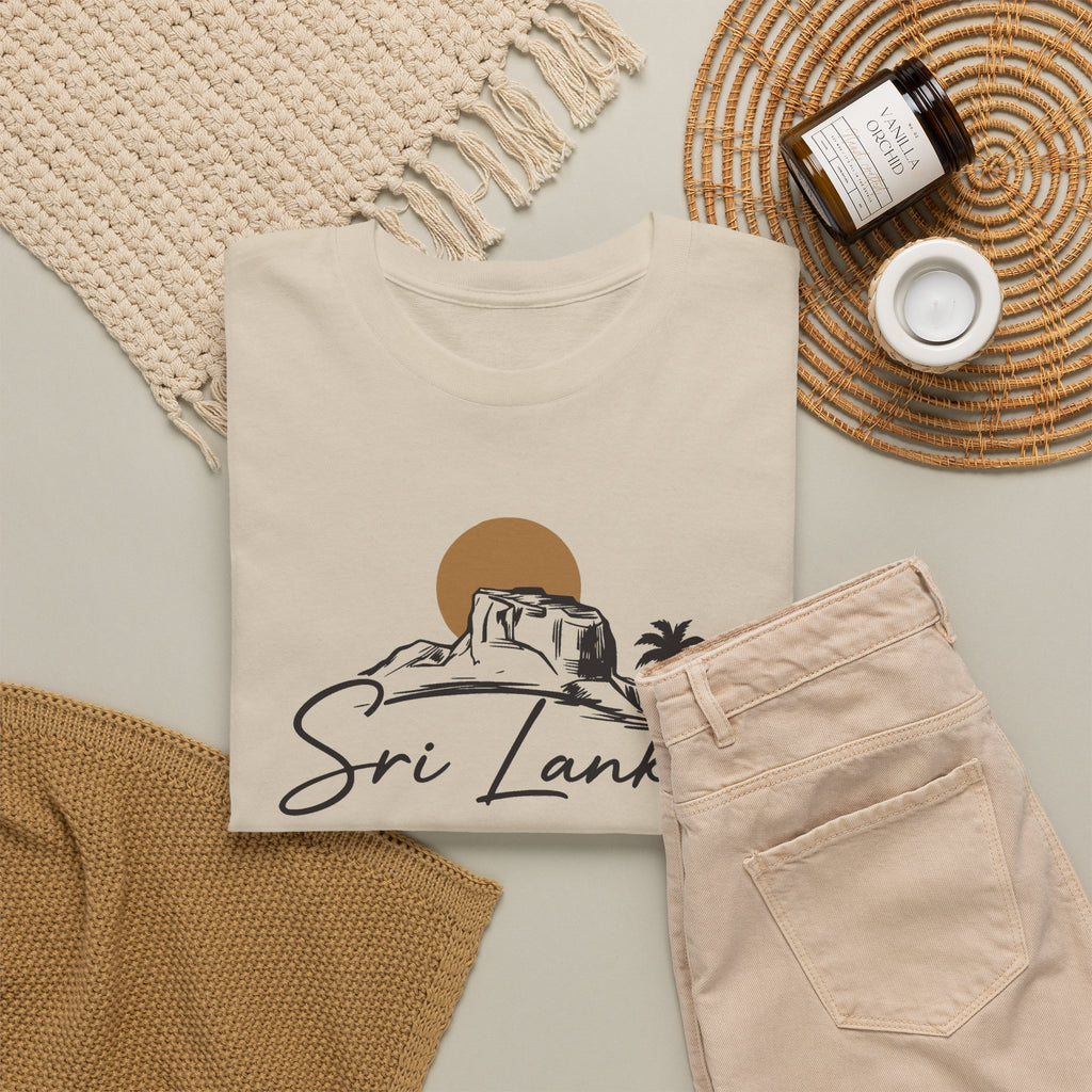 Sri Lanka Unisex T-Shirt  Coastal Travel Souvenir