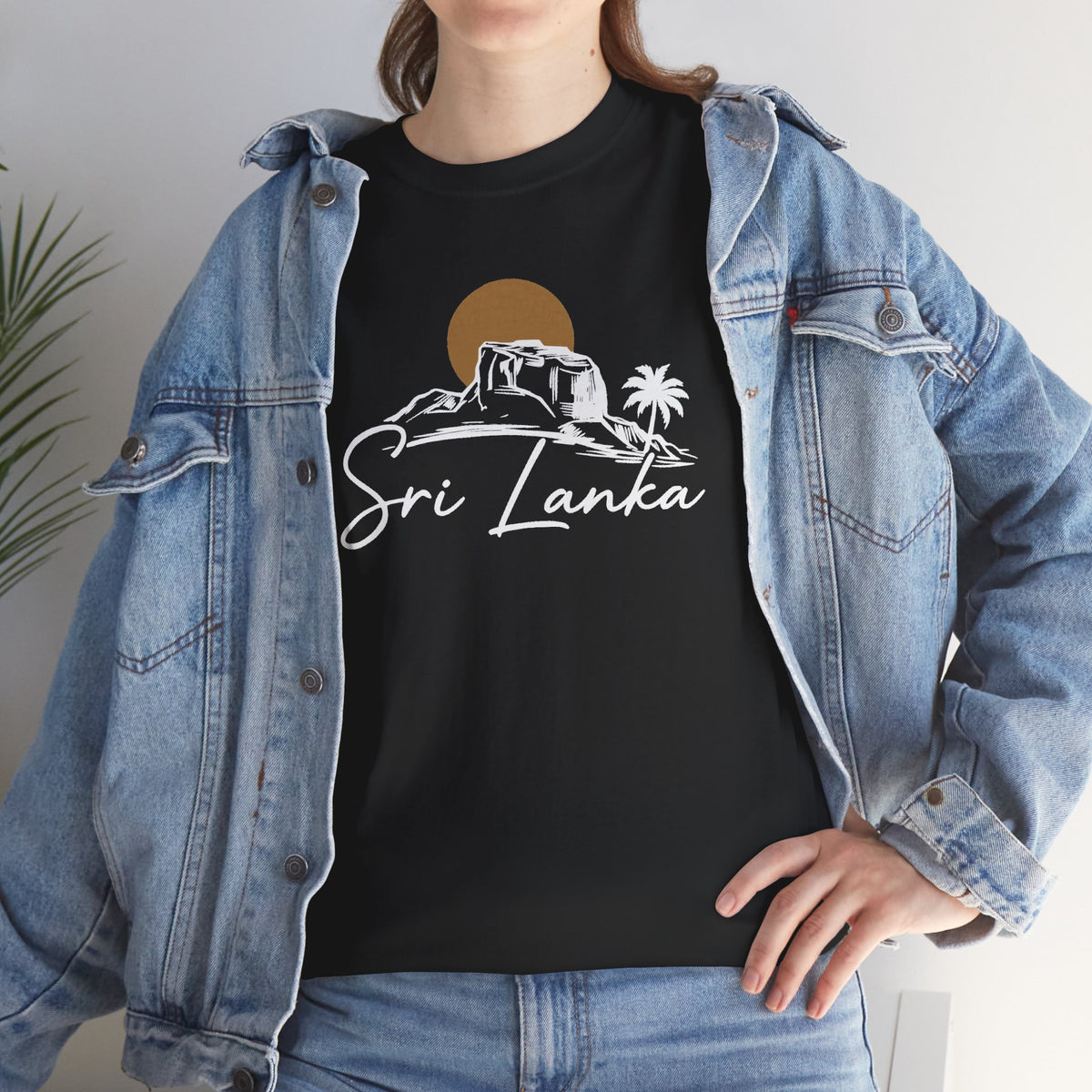 Sri Lanka Unisex T-Shirt  Coastal Travel Souvenir