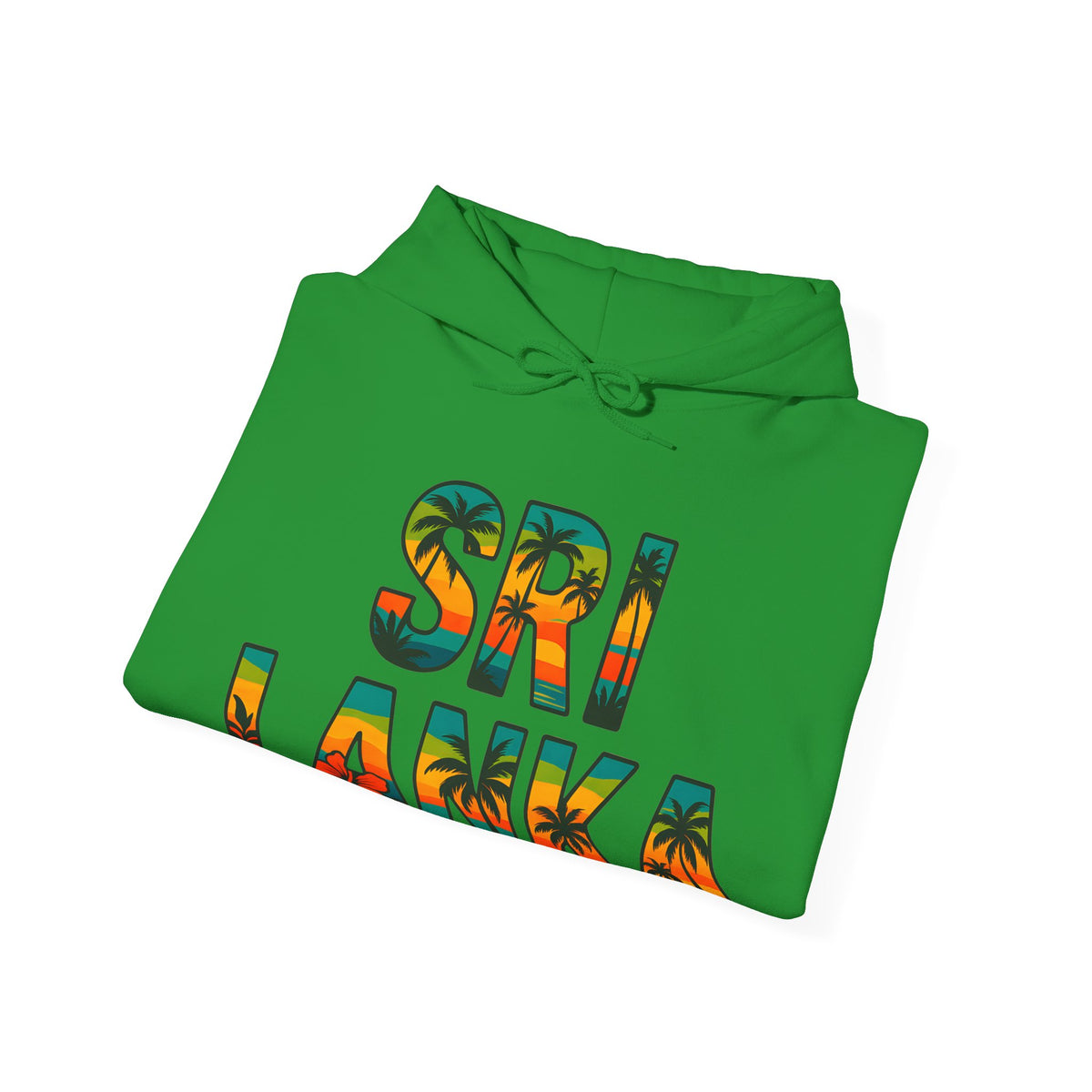 Sri Lanka Tropical Graphic Hoodie | Unisex Heritage Gift