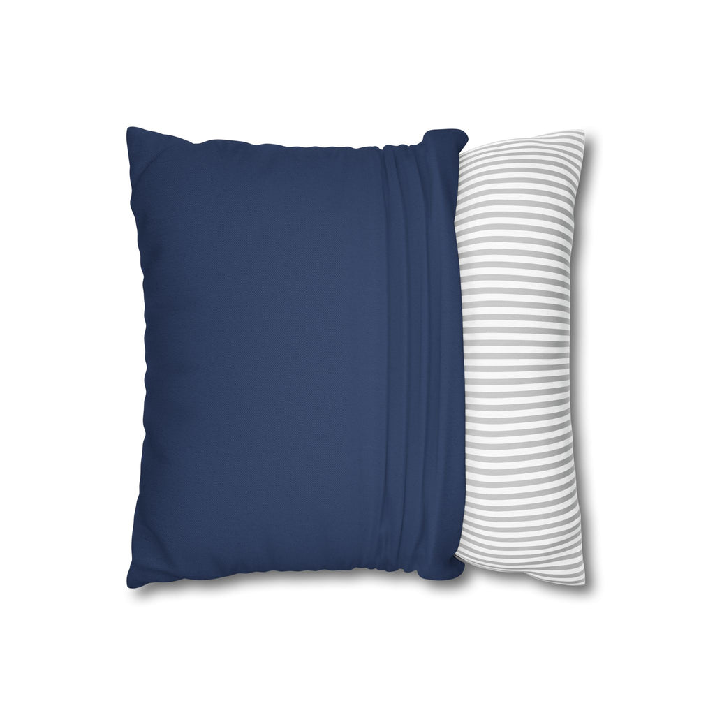 Sigiriya Apsara Batik Cushion Cover Navy Blue Sri Lankan Heritage Throw Pillow