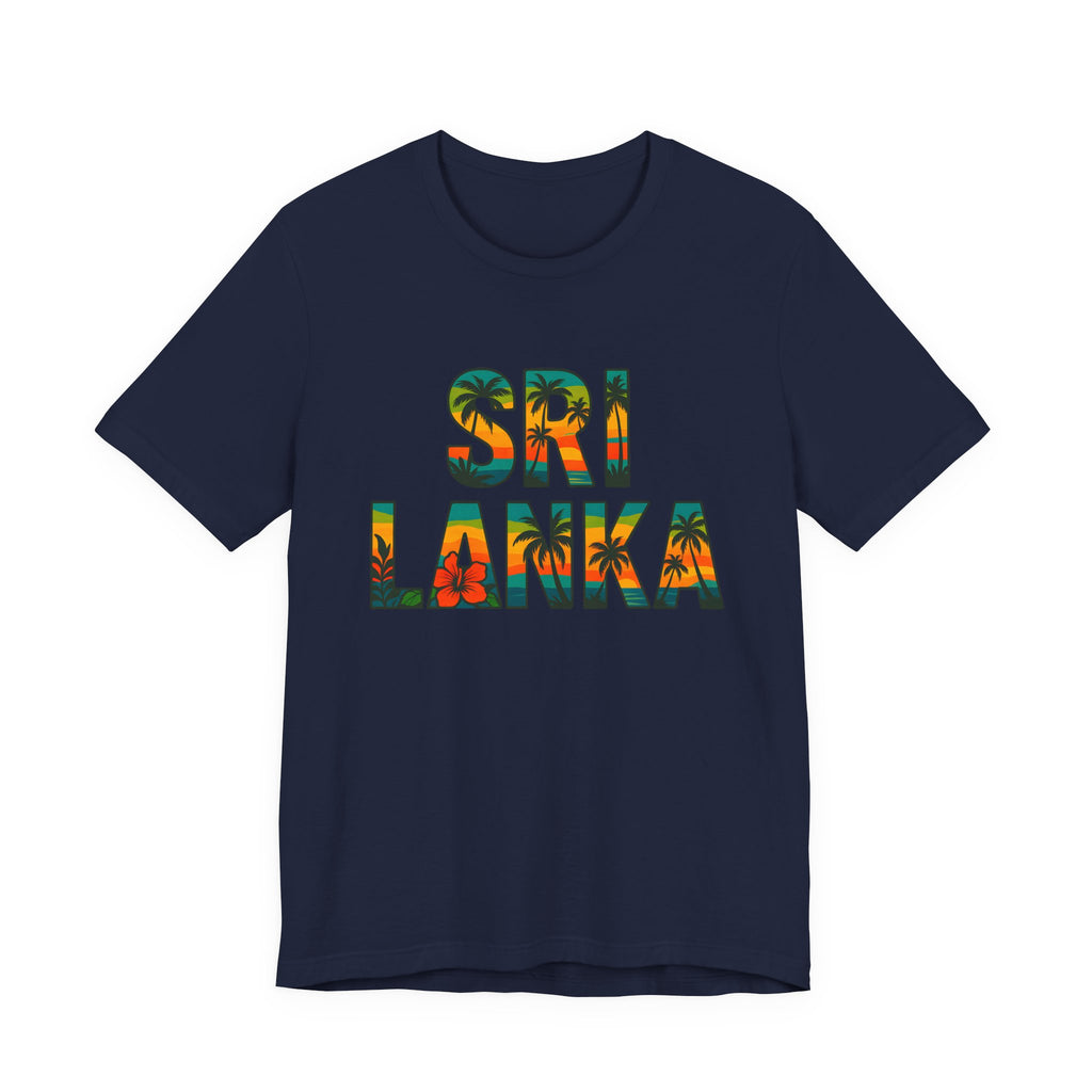 Sri Lanka Tropical Graphic T-Shirt | Unisex Heritage Gift