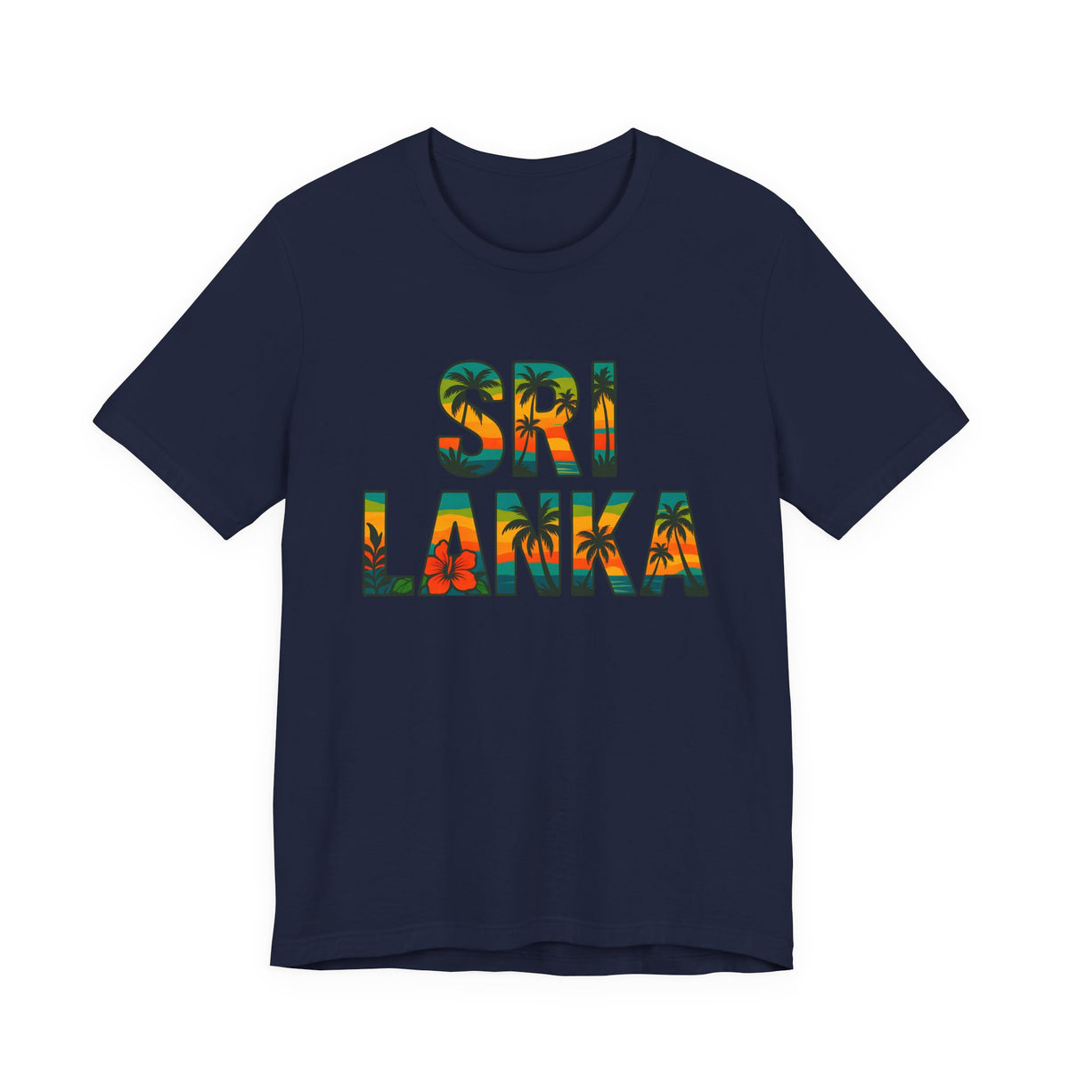Sri Lanka Tropical Graphic T-Shirt | Unisex Heritage Gift