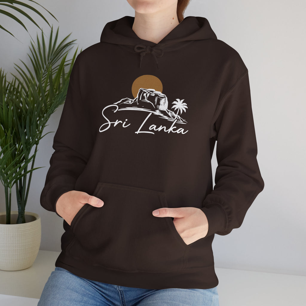 Sri Lanka Sunset Unisex Hoodie Palm Tree Beach Sweatshirt