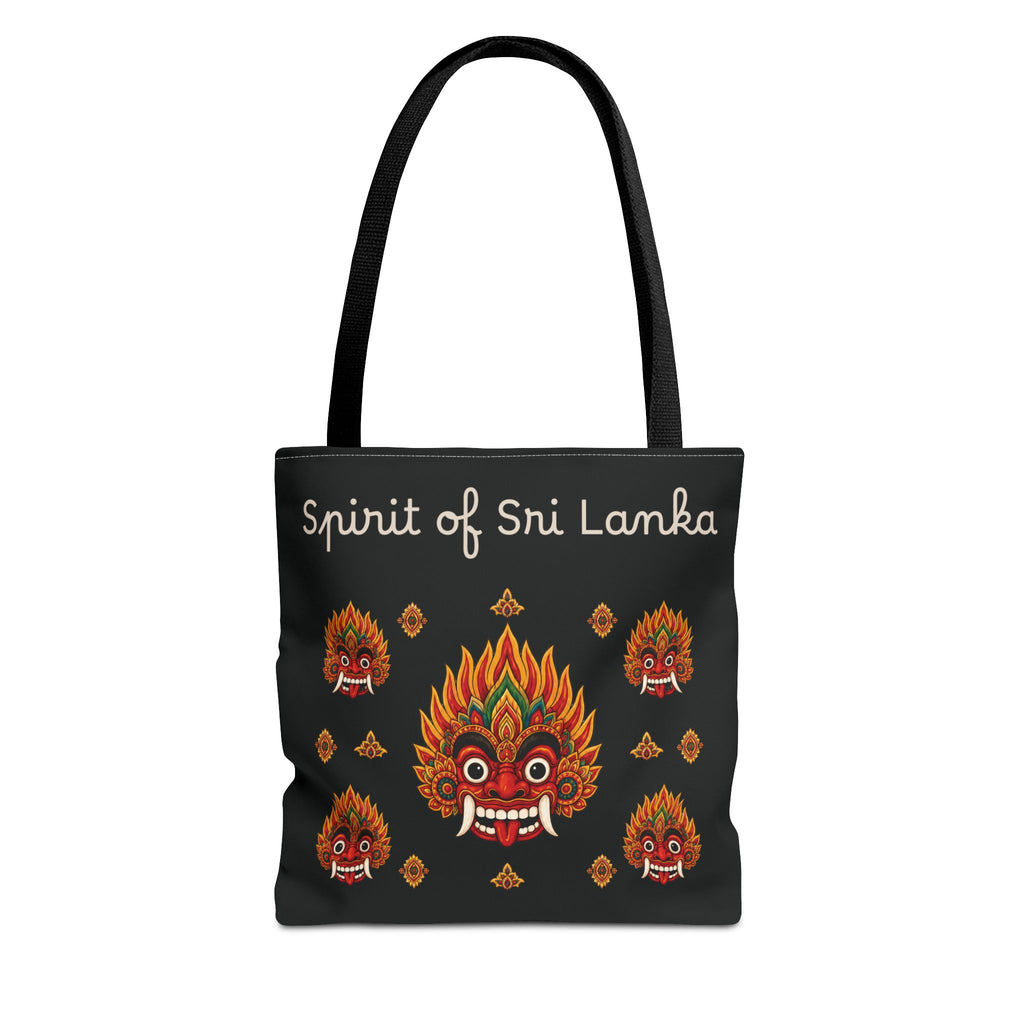 Sri Lankan Gift Tote Bag Spirit of Sri Lanka Raksha Mask Design