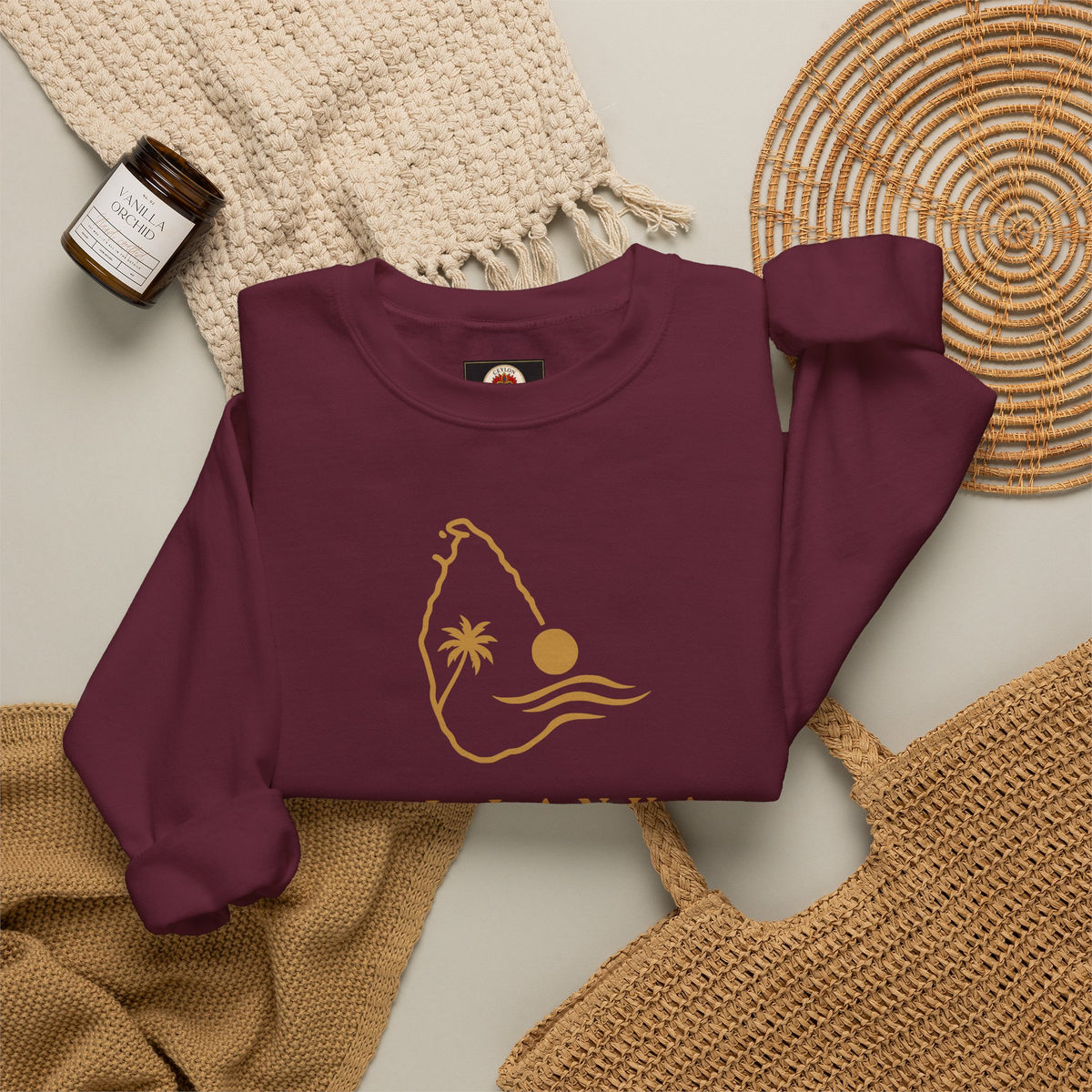 Sri Lanka Sunset Unisex Crewneck Sweatshirt Island Beauty