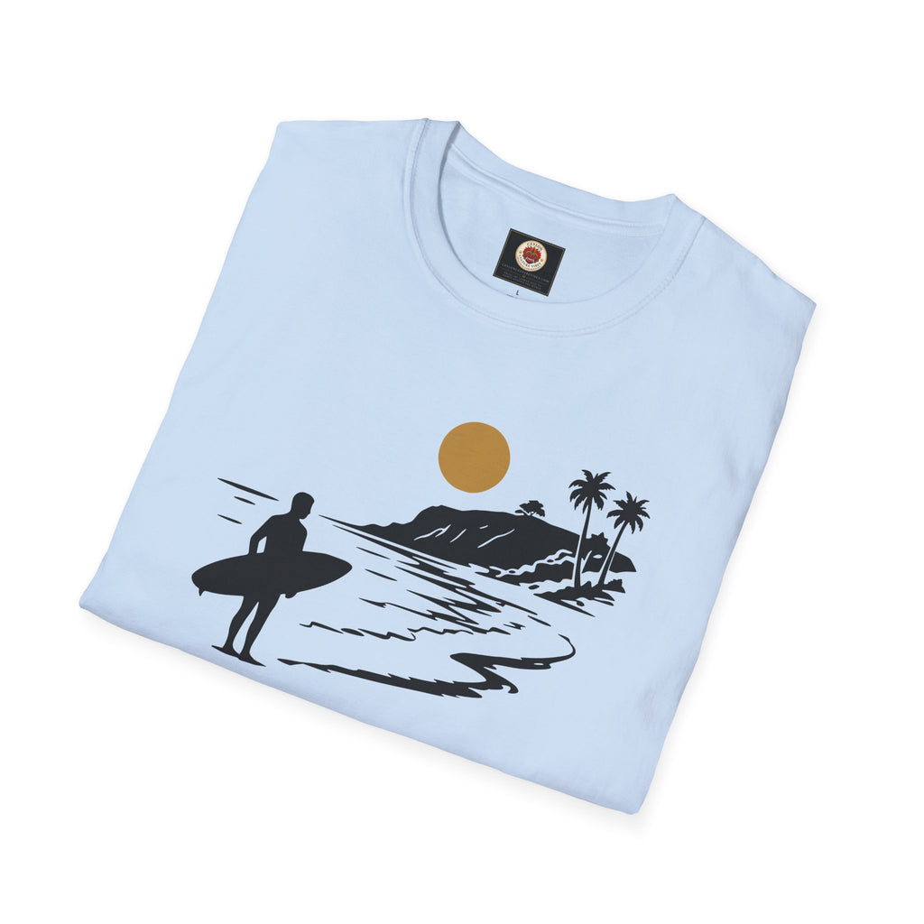 Sri Lanka Surf  Unisex T-Shirt  Surf Explore Repeat Beach Tee