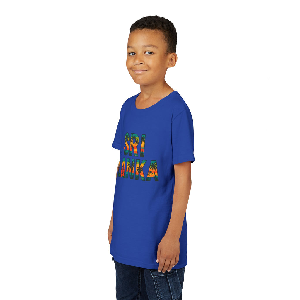 Sri Lanka Tropical Youth T-Shirt | Kids’ Heritage Gift