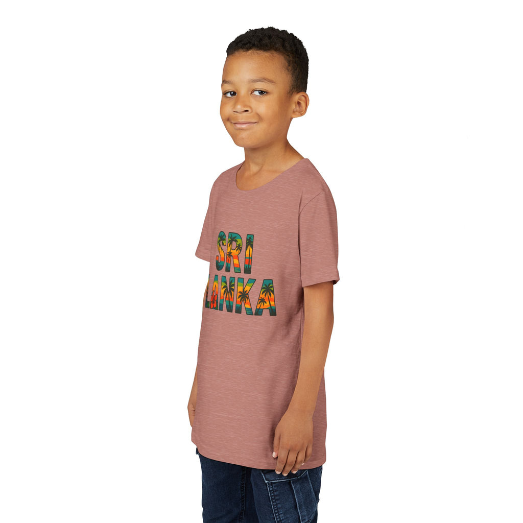 Sri Lanka Tropical Youth T-Shirt | Kids’ Heritage Gift