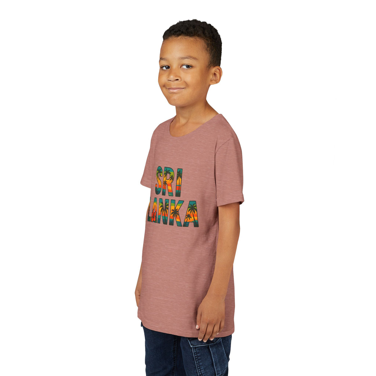 Sri Lanka Tropical Youth T-Shirt | Kids’ Heritage Gift
