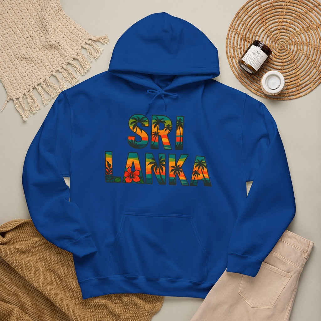 Sri Lanka Tropical Graphic Hoodie | Unisex Heritage Gift