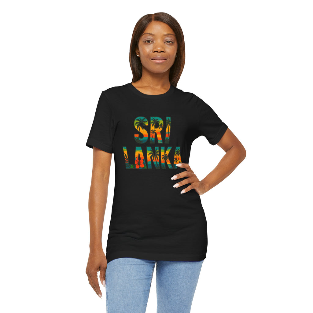 Sri Lanka Tropical Graphic T-Shirt | Unisex Heritage Gift