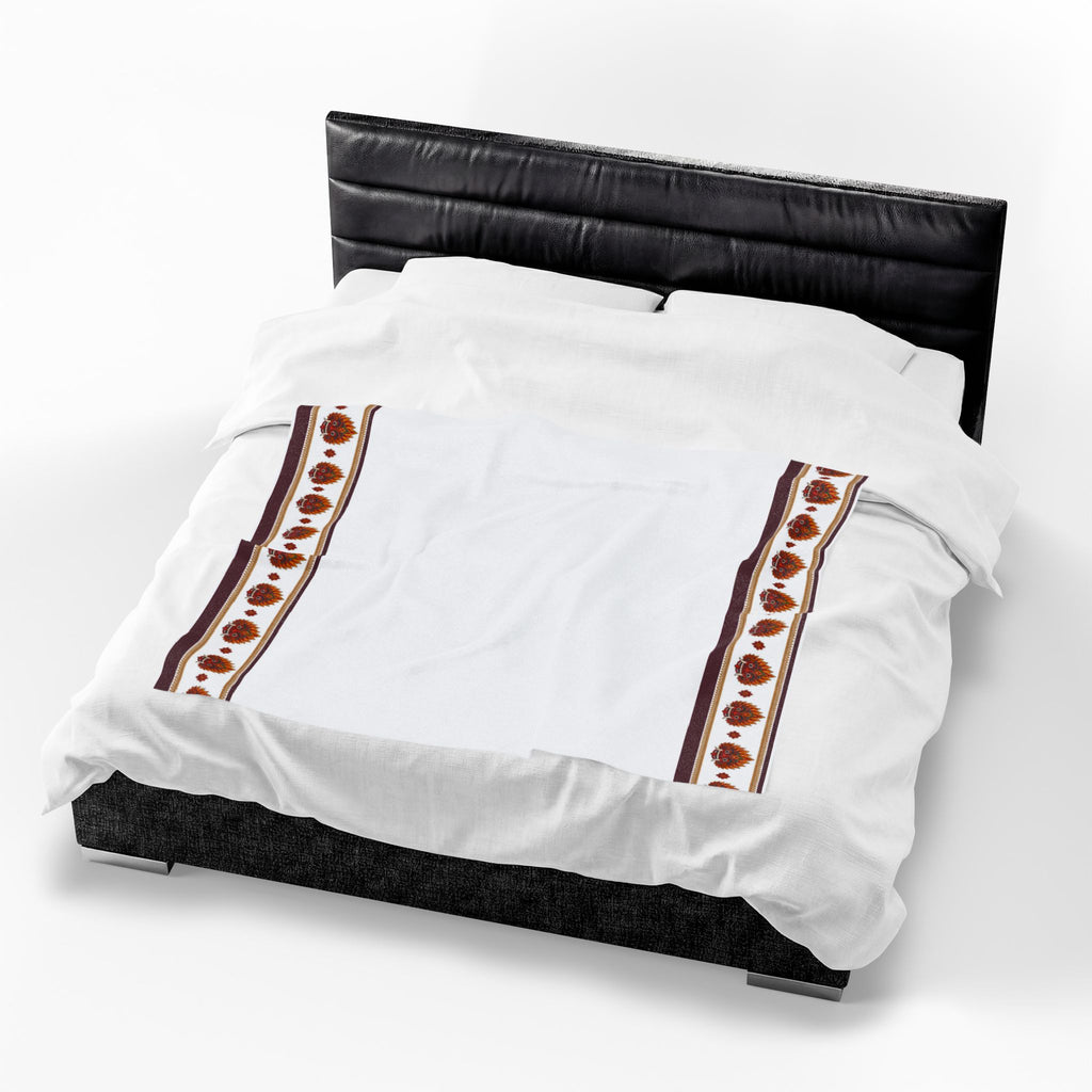 Raksha Mask Blanket Velveteen Plush