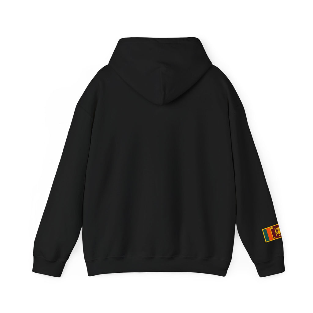 Sri Lanka Elephant Unisex Hoodie Gold Heritage Design