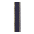 Navy & Gold Baroque Table Runner | Elegant Dining Décor