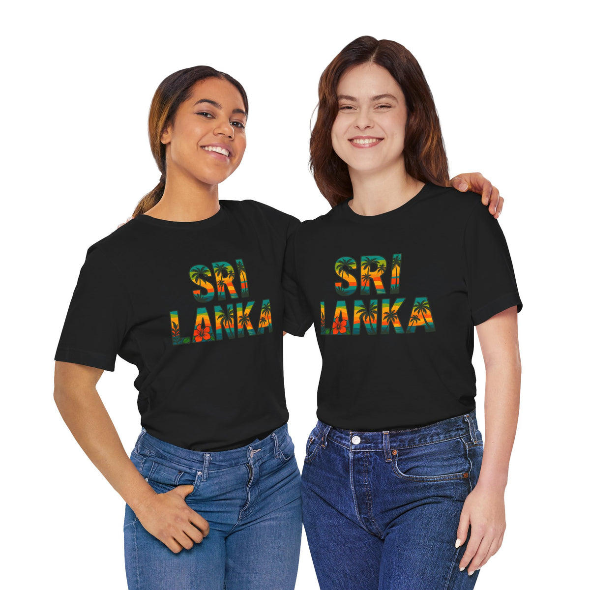 Sri Lanka Tropical Graphic T-Shirt | Unisex Heritage Gift