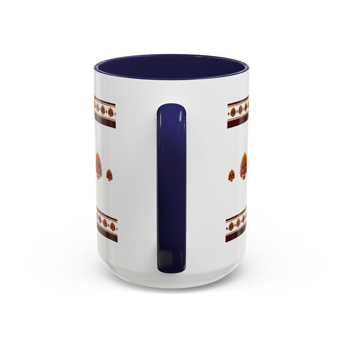 Raksha Mask Accent Coffee Mug Sri Lankan Design