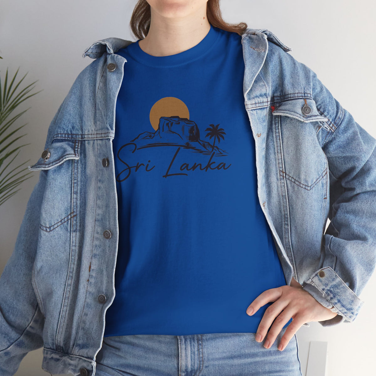Sri Lanka Unisex T-Shirt  Coastal Travel Souvenir