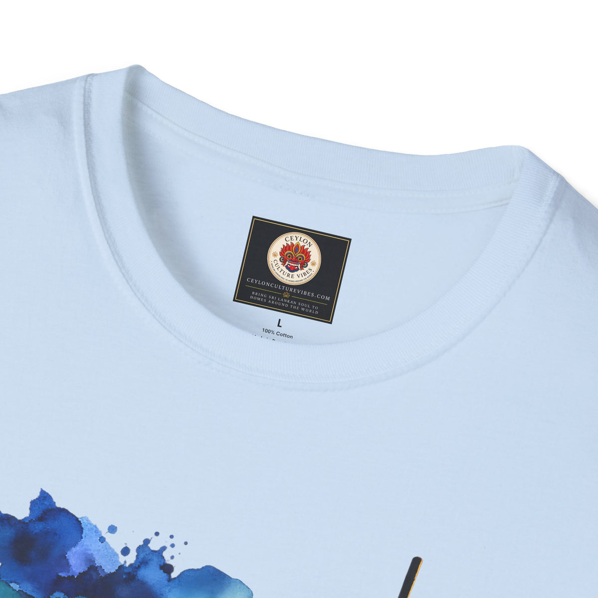 Sri Lanka Watercolor Surf T-Shirt
