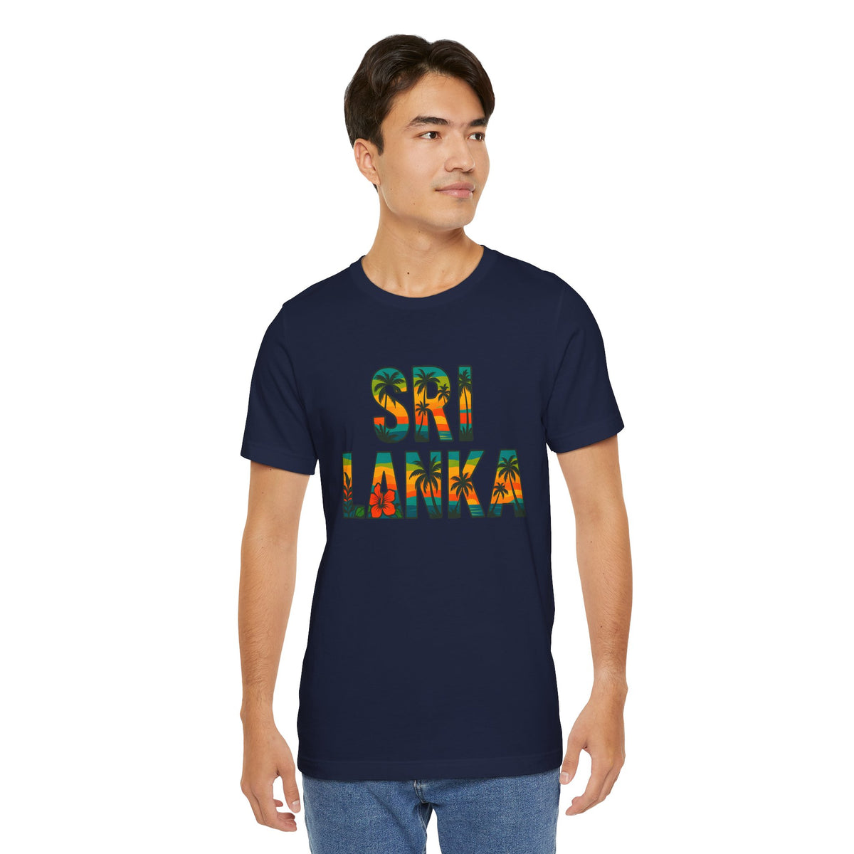 Sri Lanka Tropical Graphic T-Shirt | Unisex Heritage Gift