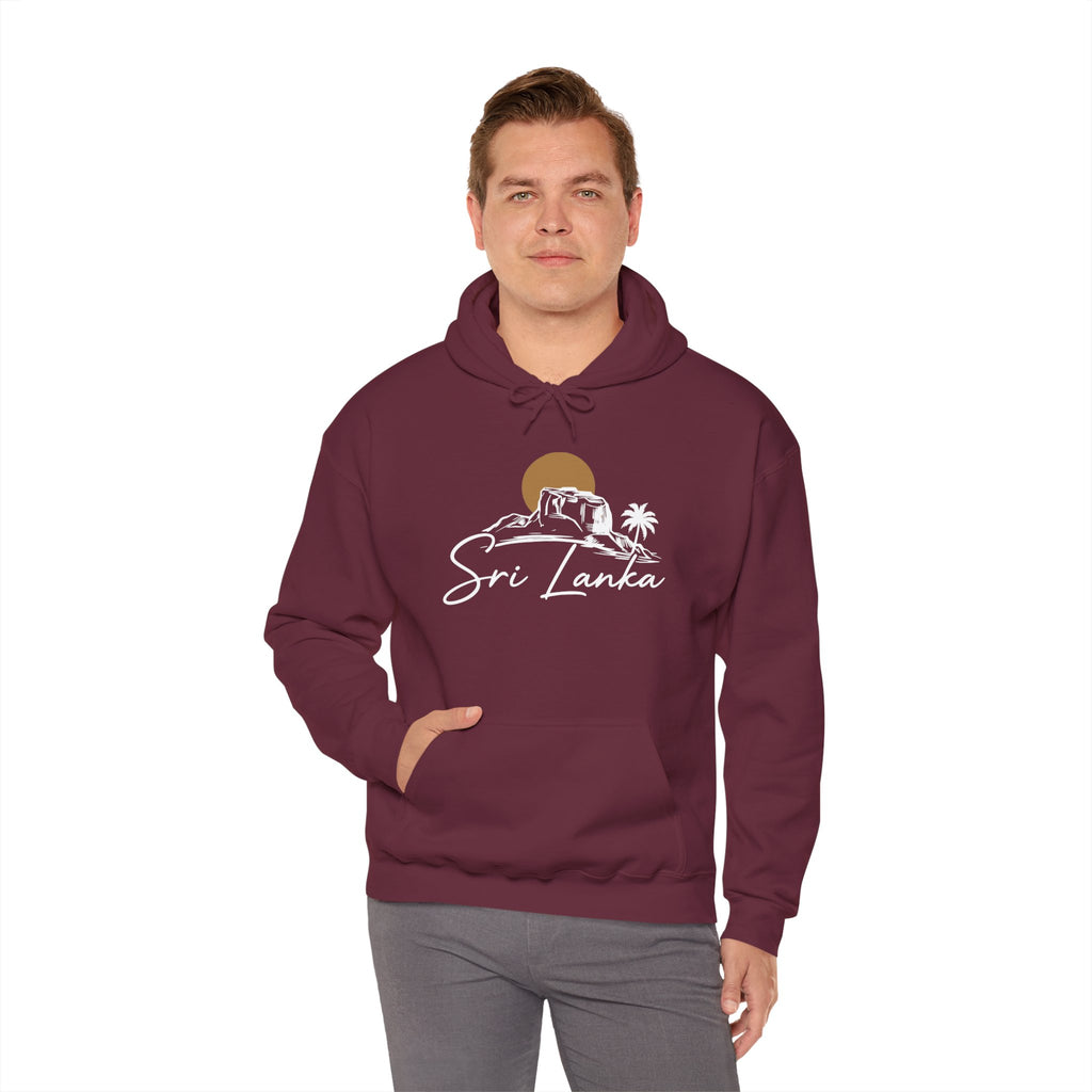 Sri Lanka Sunset Unisex Hoodie Palm Tree Beach Sweatshirt