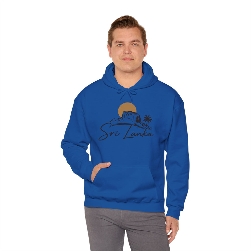 Sri Lanka Sunset Unisex Hoodie Palm Tree Beach Sweatshirt